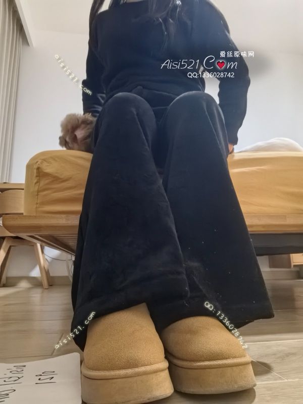 冬天棉鞋，味道较大！原味女鞋|鞋类休闲平底